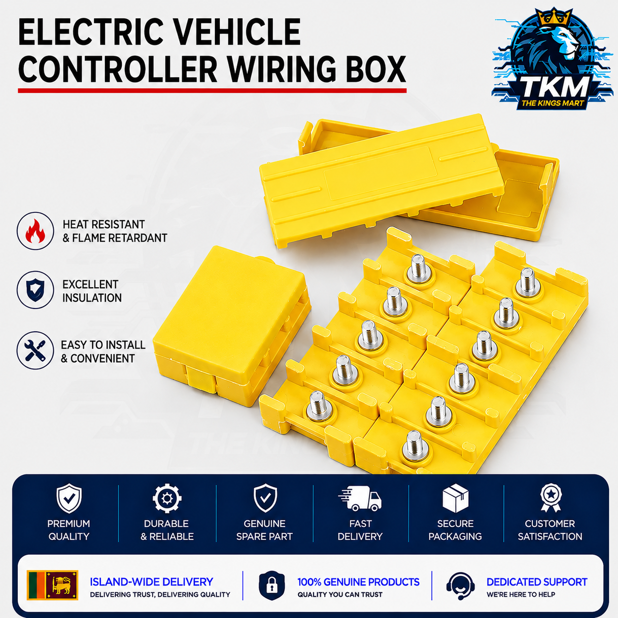 3 wire connection box junction box