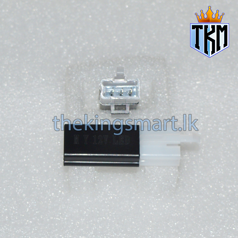 12V LED 50W LED Signal Flasher Turn Signal Silent Controller 3 Pin