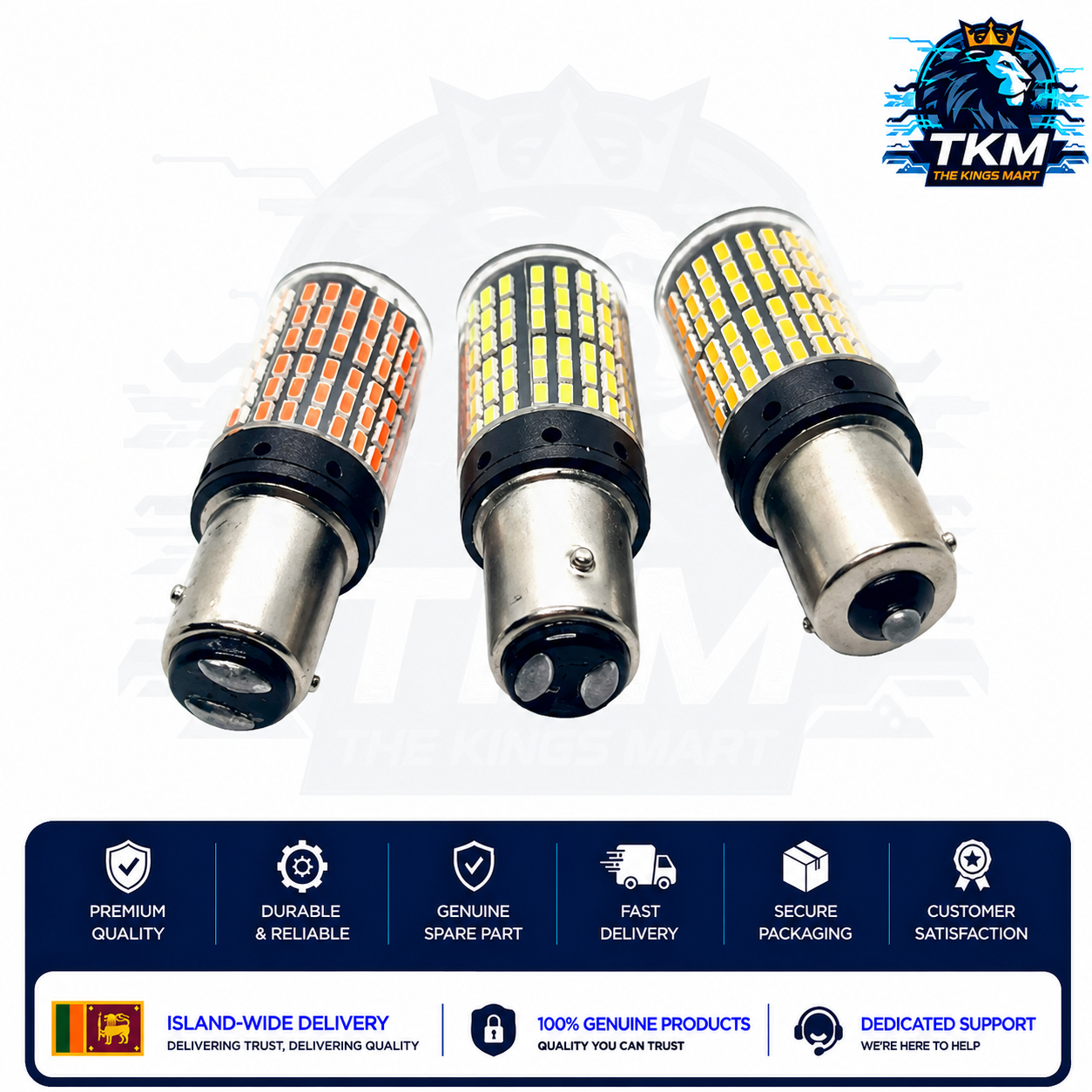 LED High Brightness Brake Light Signal Light BA15S BAY15D