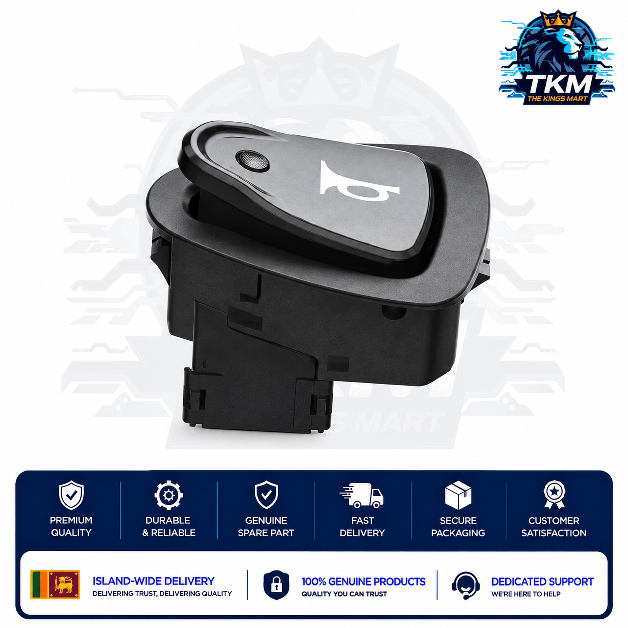 Horn Switch Push Button triangle shape