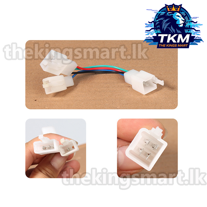 4Pin Wire Connector Converter Cable Harness 3P 2P