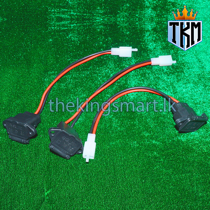 12AWG Battery Charging Socket Electric bike connector Charging Plug