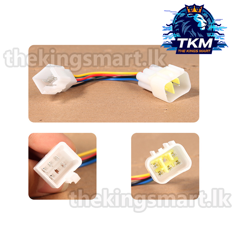 Votol hole wire connector converter cable 6Pin Male