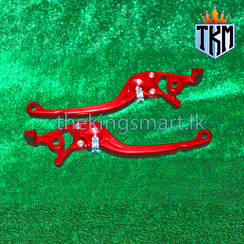Brake Pump Levers Red Color Left & Right Modify Kit Disk Brake